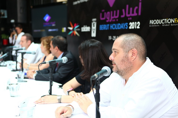 Beirut Holidays 2012 Press conference